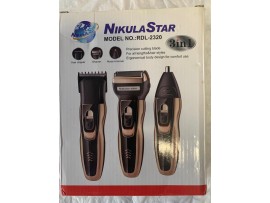 Nikula Star RDL-2320 çok az kullanılmış Çok Amaçlı Saç, Sakal ve Burun Kılları Tıraş Makinesi 